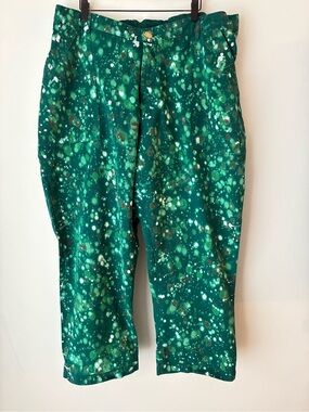 Big Bud Press Pants Women’s 2XL Work Pants Paint Splatter 100% Cotton
